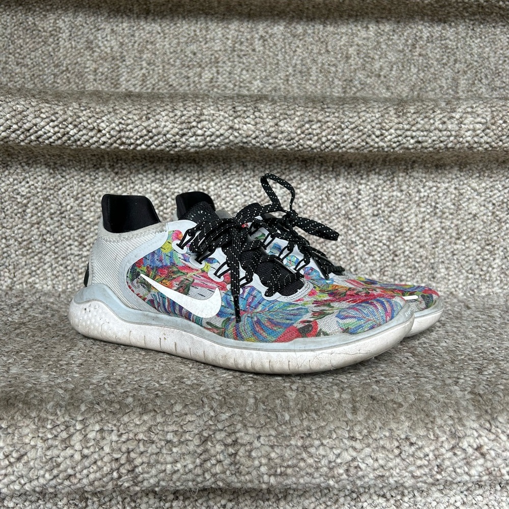 Nike Free RN Floral Pure Platinum